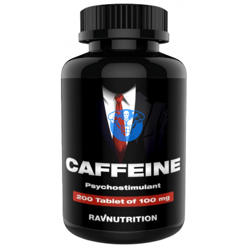 RAVNUTRITION Caffeine 100 mg 200 табл