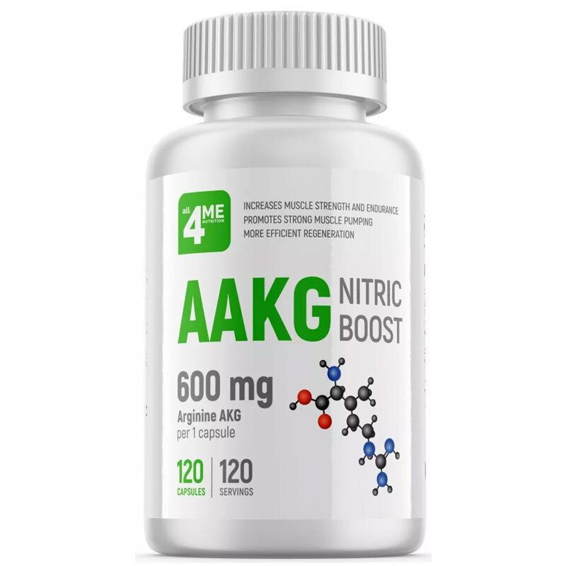 4Me Nutrition AAKG 600 мг 120 капс