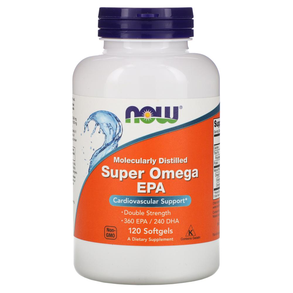 NOW Super Omega EPA 1200 мг 120 капс