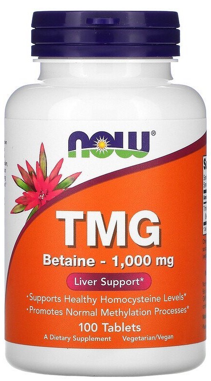 TMG Betaine 1000 mg 100 tabl