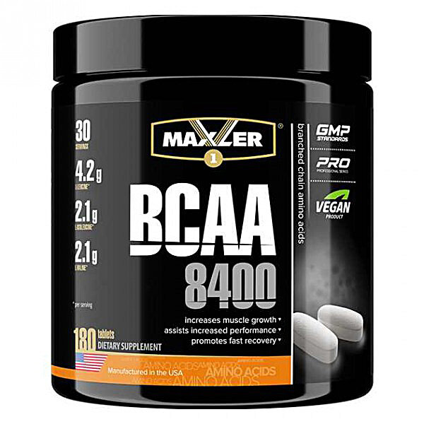 Maxler BCAA 8400 180 таб