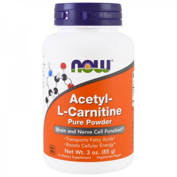NOW Acetyl L-Carnitine Pure Powder.800x600w