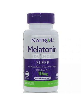 Natrol Melatonin 10 мг 60 таб